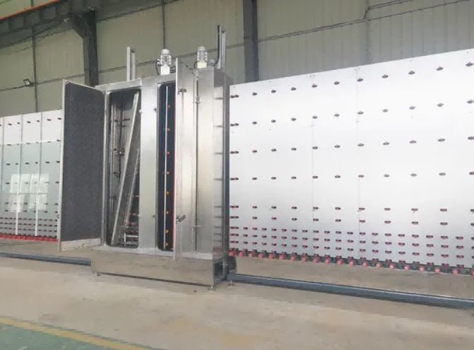 Automatic​ 1800 Vertical Washing Drying Machine for Insulated and Tempered Glass