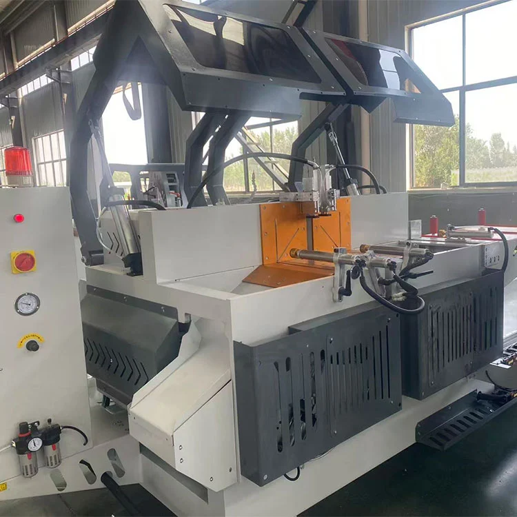 CNC Automatic Double Head Mitre Saw for Aluminum Window Door