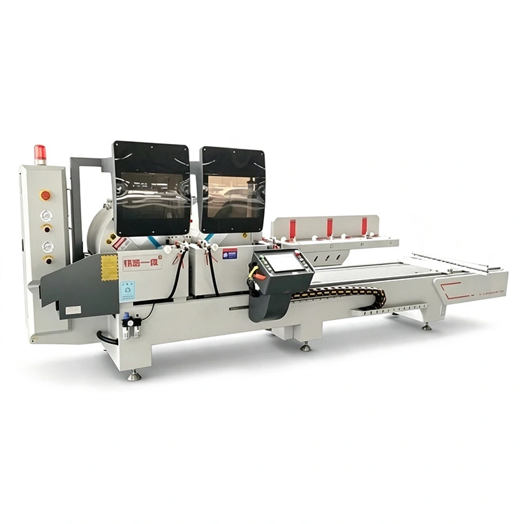 CNC Double-head Cutting Saw for 45° and 90° Cutting