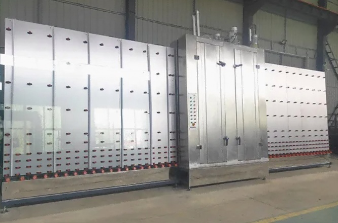 Industrial-Grade​ 1800 Vertical Washing Drying Machine for Insulated and Tempered Glass