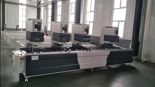 Industrial-Grade​ PVC UPVC Colorful Windows Profile Automatic​ Seamless Welding Machines with 4 Heavy-Duty​ Heads