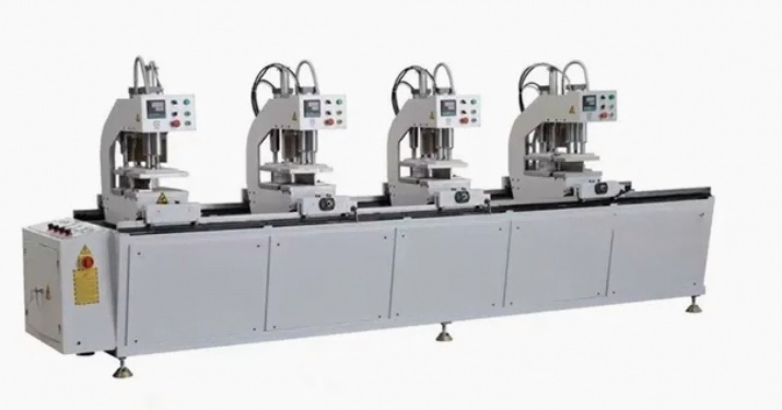 Professional​ PVC UPVC Colorful Windows Profile CNC​ Seamless Welding Machines with 4 Servo-Controlled​ Heads